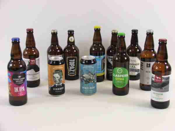 12 Pale Ales and IPA's