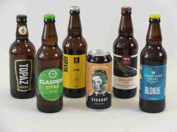6 light beers
