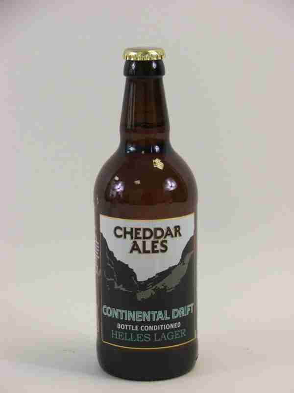 Great British Booze Company - Cheddar Ales Continental Drift Helles Lager 1