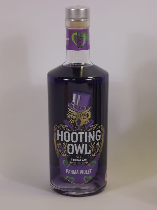 Great British Booze Company - Hooting Owl VIE Spirited Gin Parma Violet 1