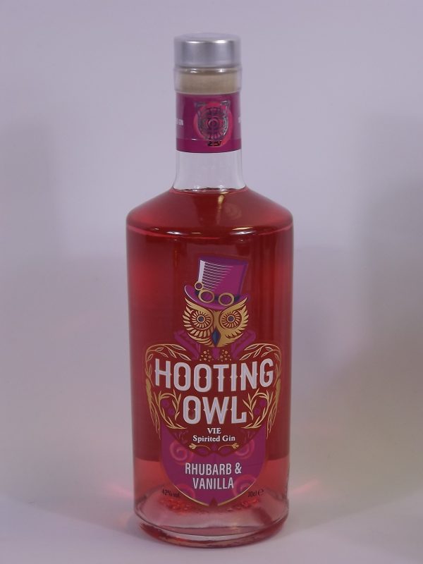 Great British Booze Company - Hooting Owl VIE Spirited Gin Rhubarb & Vanilla 1